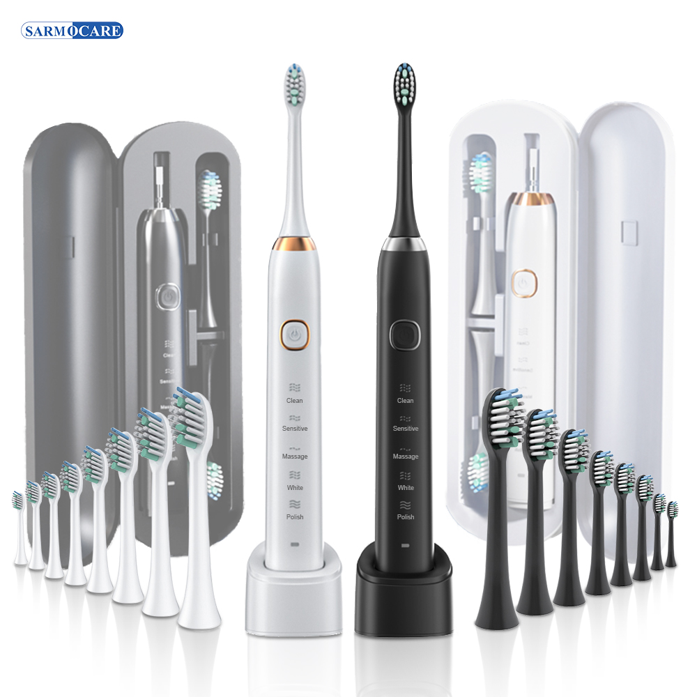 Teeth Whitening Or Tooth Whitening - Brosse à dents électrique sonique 8