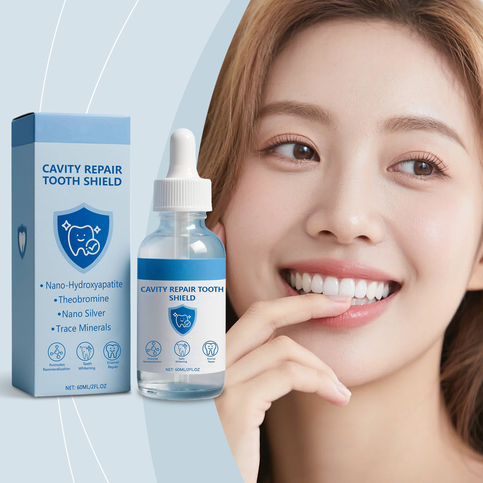 Teeth Whitening Products - Vernis de blanchiment des dents, réparation