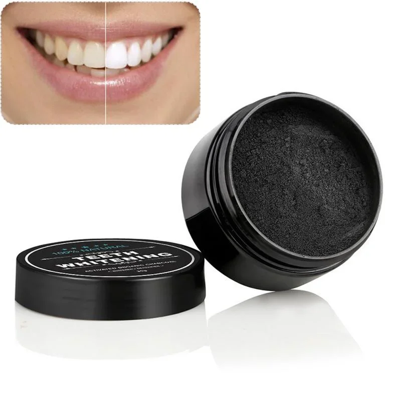 Teeth Whitening Charcoal Powder - Poudre de charbon de bois de