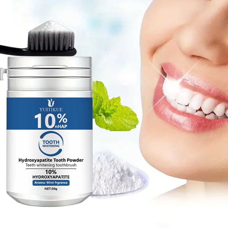 YUTIKUE 10% nHAP poudre dentai - Teeth Whitening Hismile avis et prix