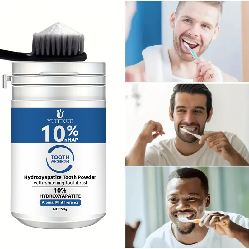 YUTIKUE 10% nHAP poudre dentai - Teeth Whitening Hismile avis et prix