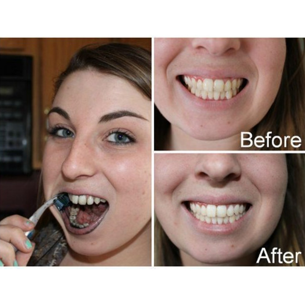 Poudre de charbon de bambou po - Teeth Whitening Charcoal Powder avis et prix