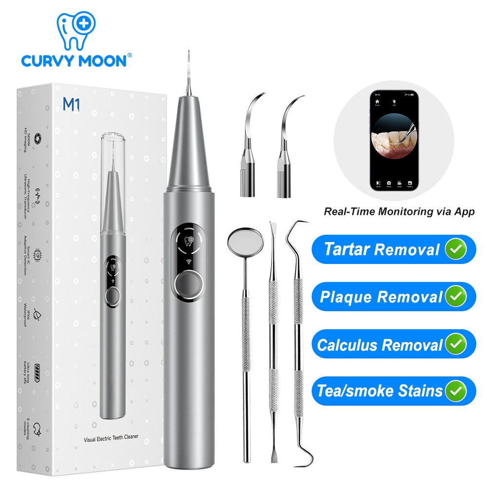CURVY MOON Nettoyeur dentaire  - Teeth Whitening Or Tooth Whitening avis et prix