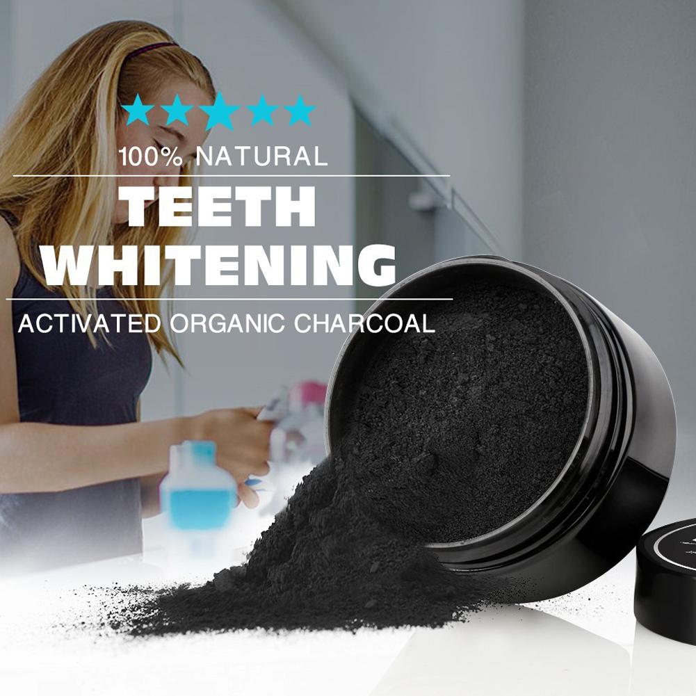Poudre de charbon actif bio po - Teeth Whitening Charcoal Powder avis et prix