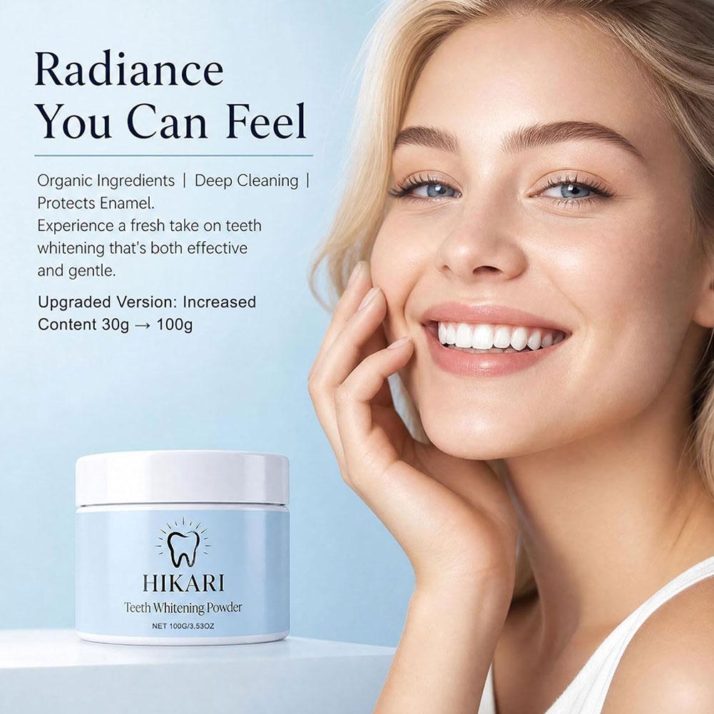 HIKARI 100g Poudre Blanchissan - Teeth Whitening Co avis et prix