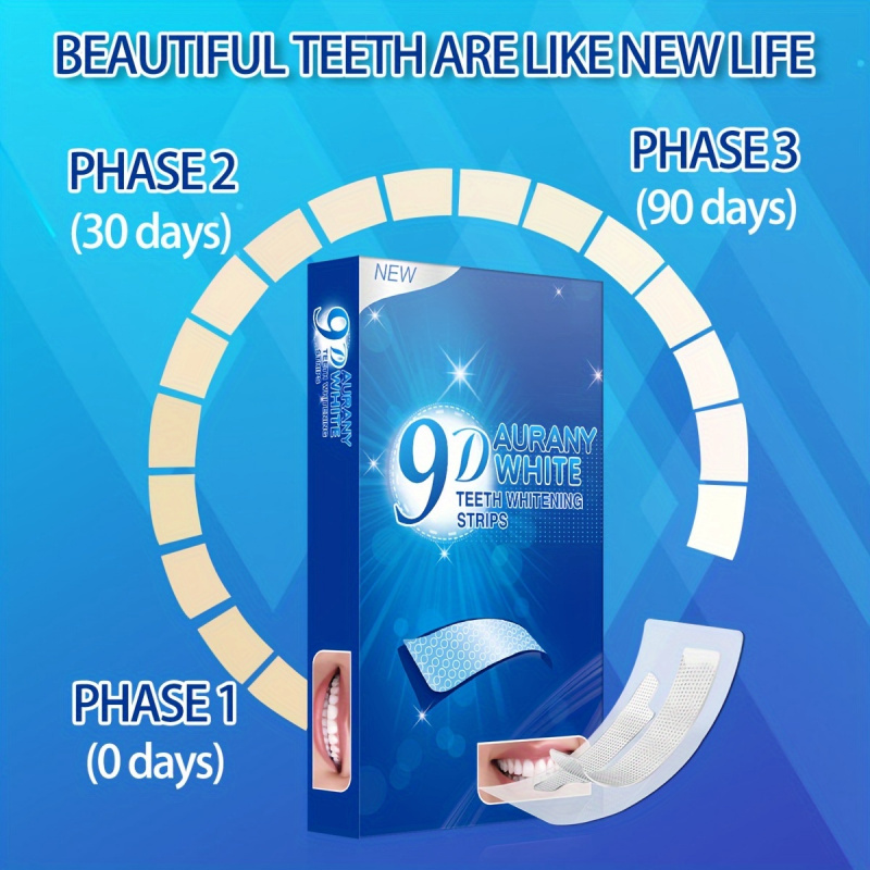 21 paires de bandes de blanchi - Teeth Whitening Hismile avis et prix
