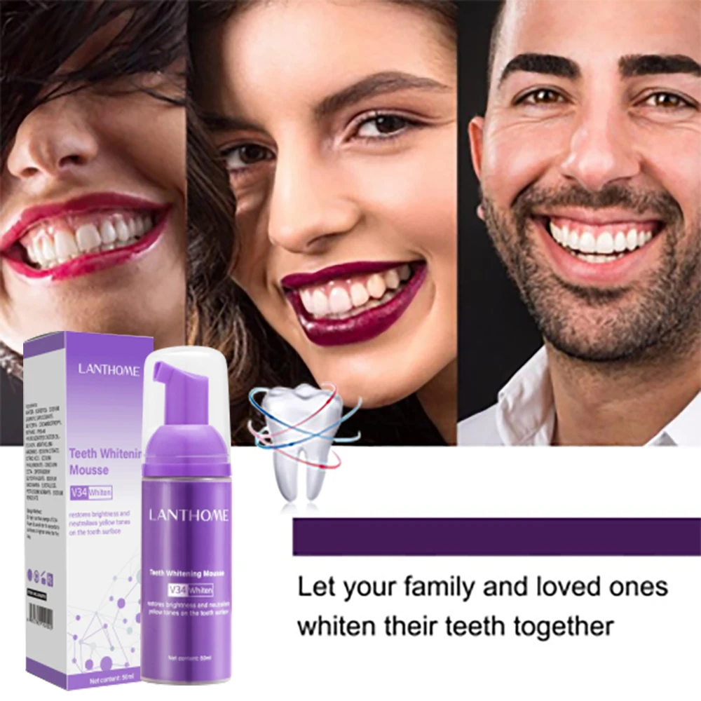 Dentifrice en Mousse V34 pour  - Teeth Whitening Charcoal Powder avis et prix